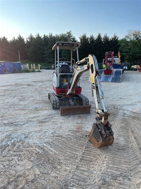 Used 2019 Takeuchi TB216 Mini Excavator For Sale in Roanoke, 